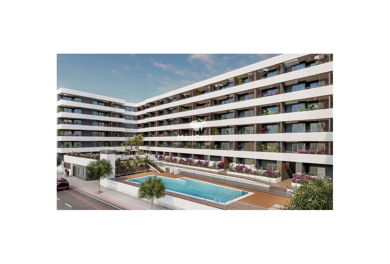 Obra nueva - Apartamento -
Aguilas