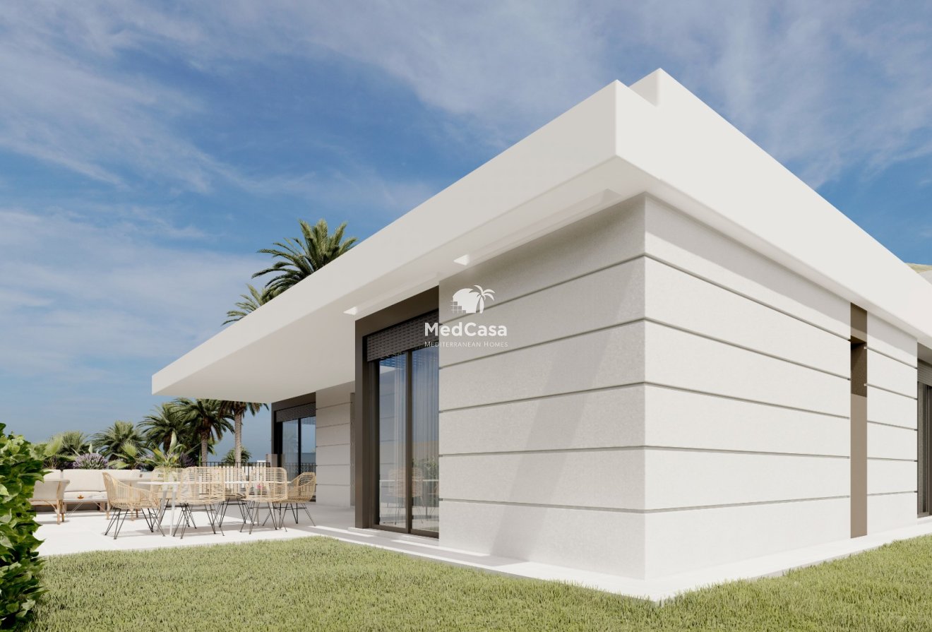 Obra nueva - Villa -
Polop de La Marina