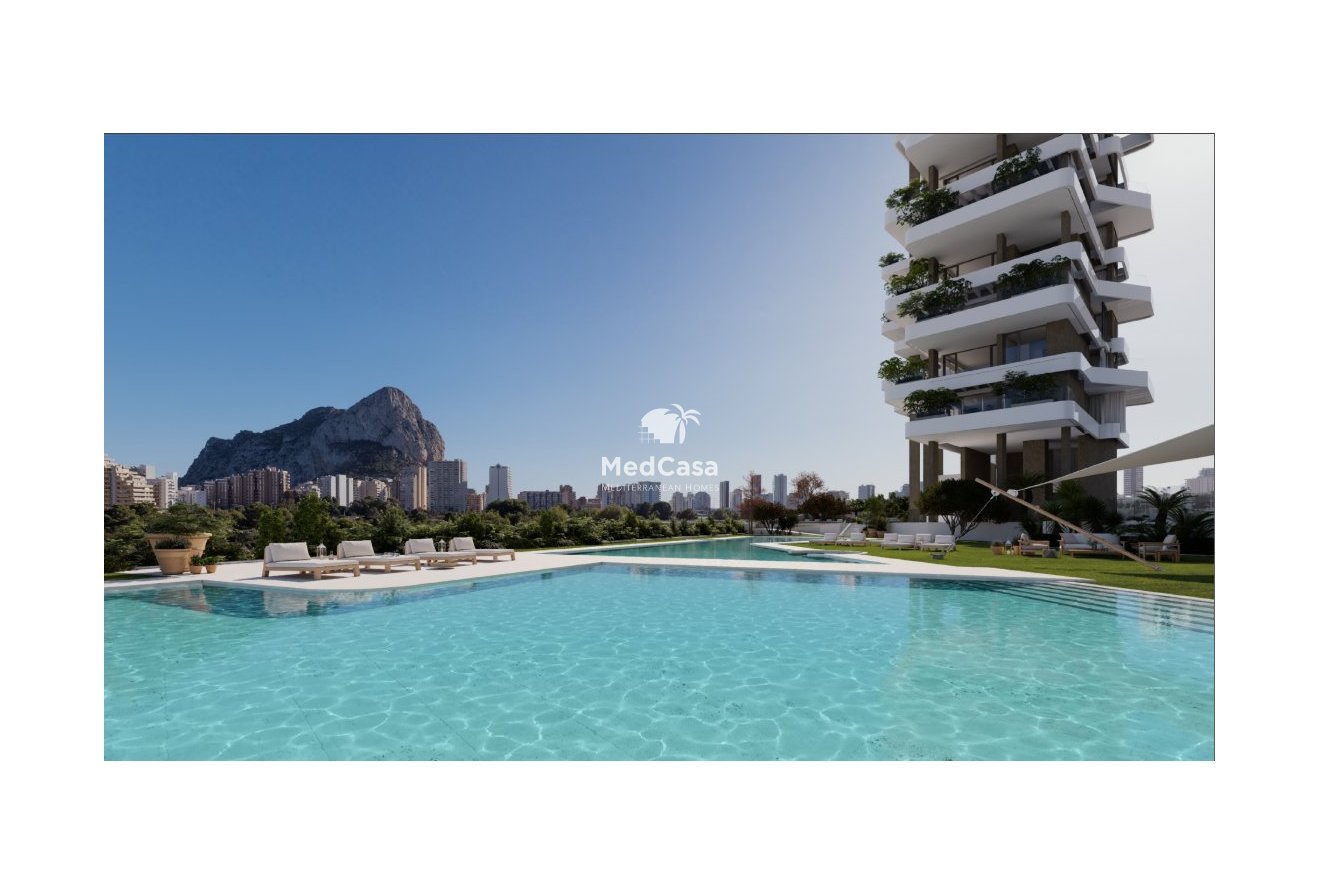 Obra nueva - Apartamento -
Calpe