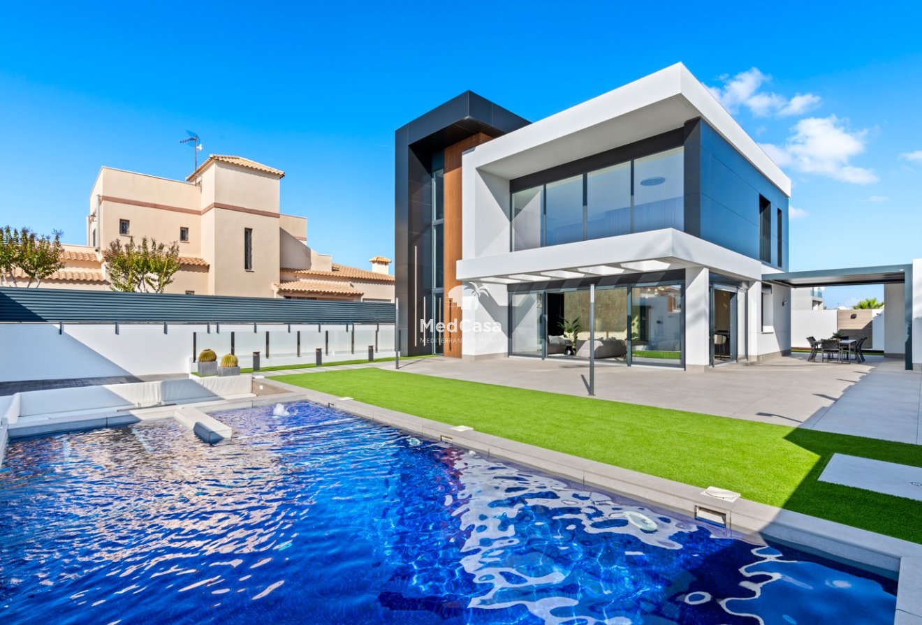 Obra nueva - Villa -
Orihuela Costa - La Zenia