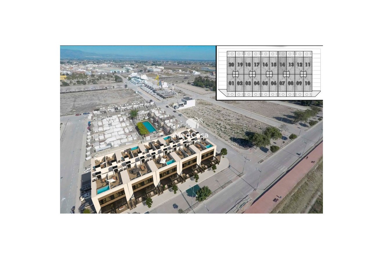 Obra nueva - Adosado -
Dolores