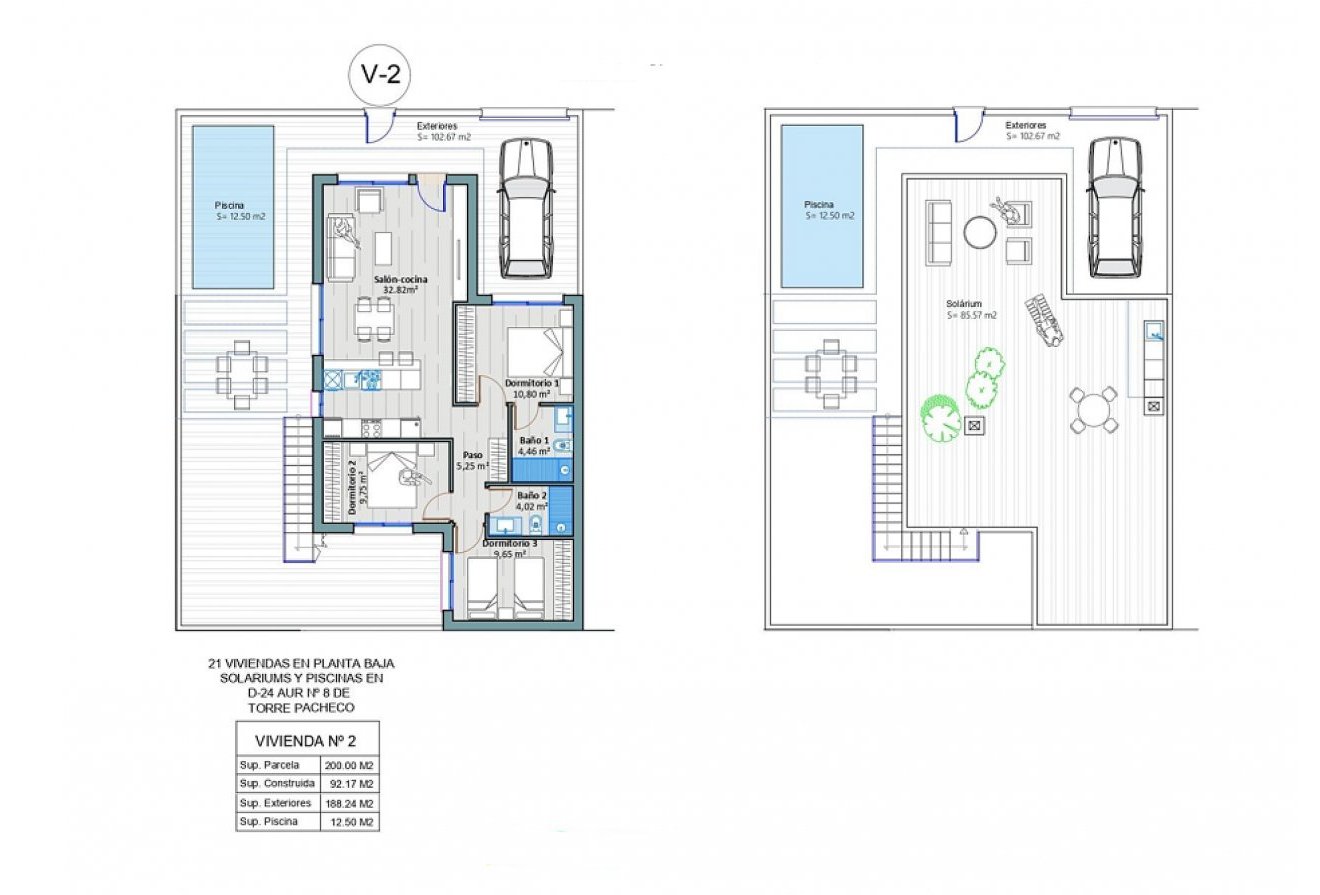 Obra nueva - Villa -
Torre Pacheco