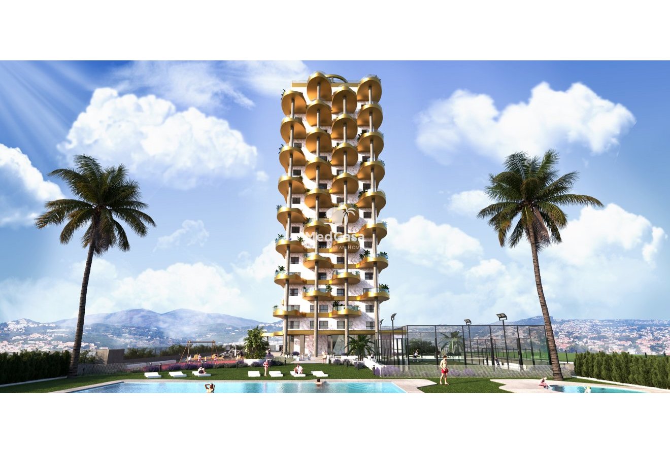 Obra nueva - Apartamento -
Calpe