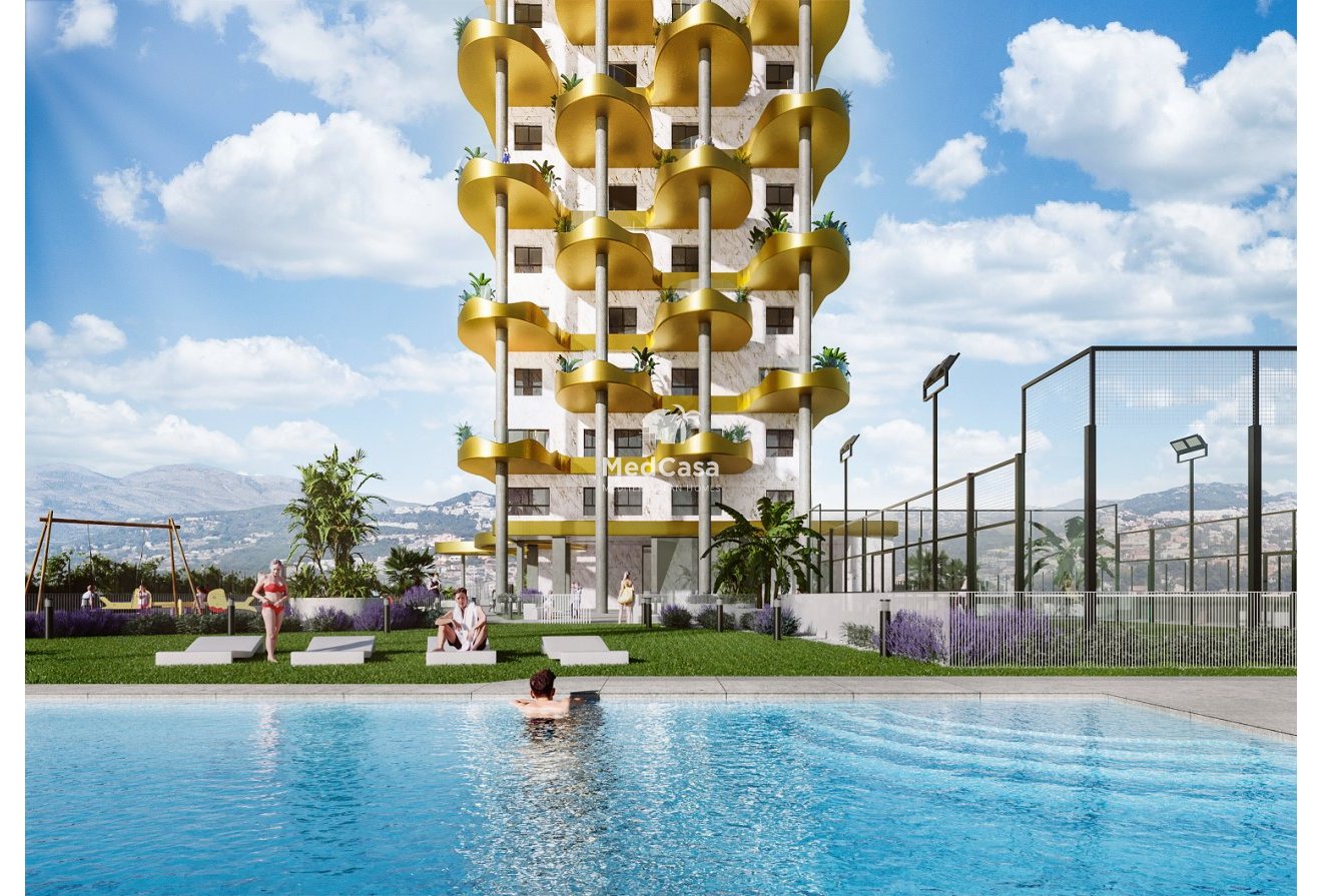 Obra nueva - Apartamento -
Calpe
