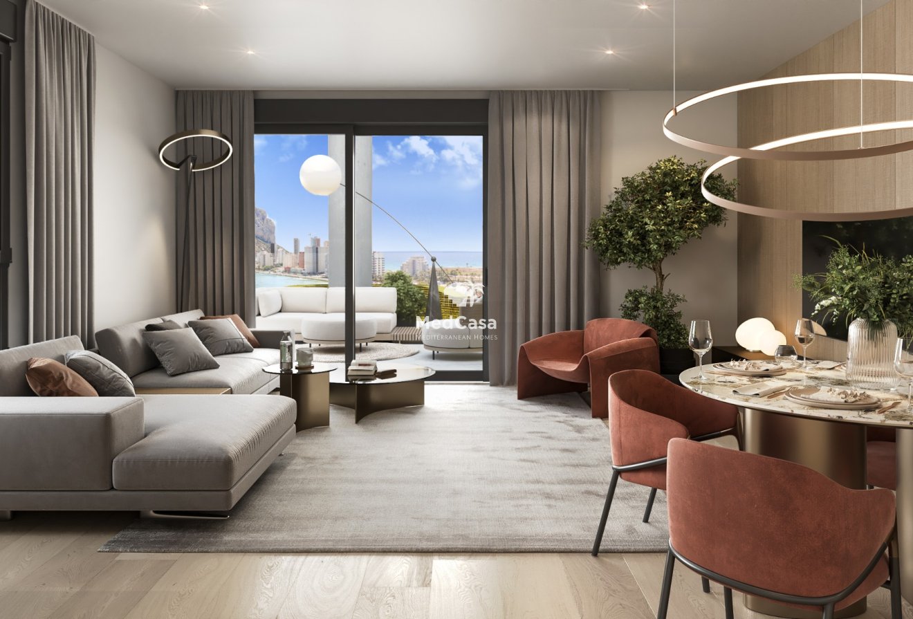 Obra nueva - Apartamento -
Calpe