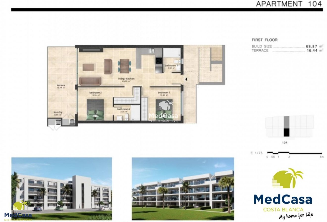 New Build - Apartment -
Condado de Alhama