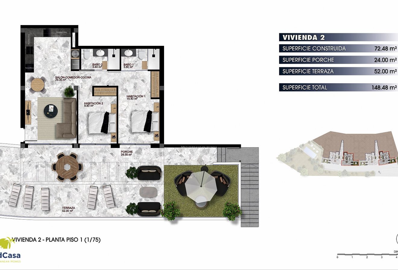 New Build - Apartment -
Finestrat