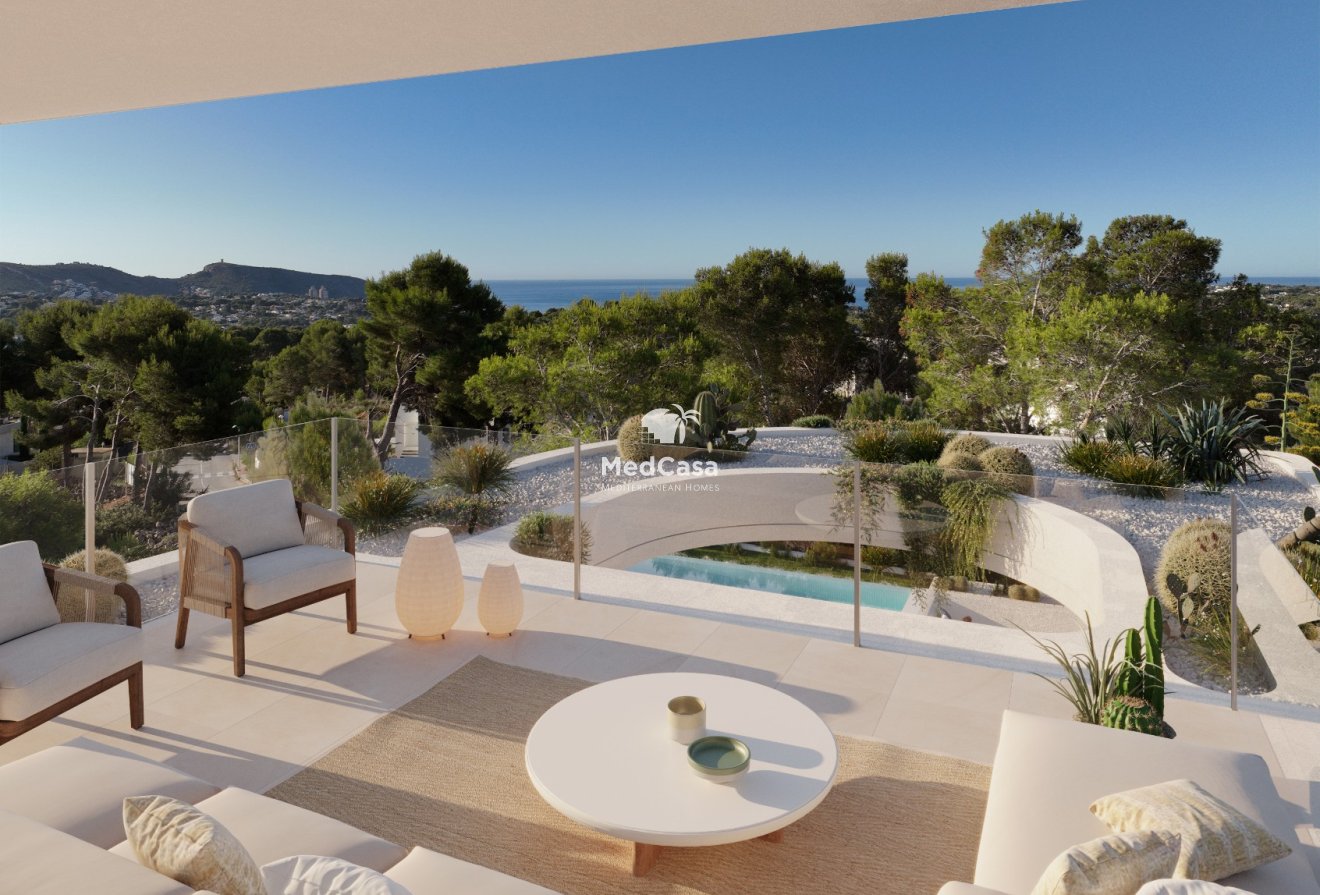 Obra nueva - Villa -
Moraira - El Tesoro