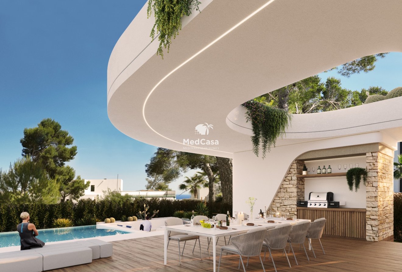 Obra nueva - Villa -
Moraira - El Tesoro