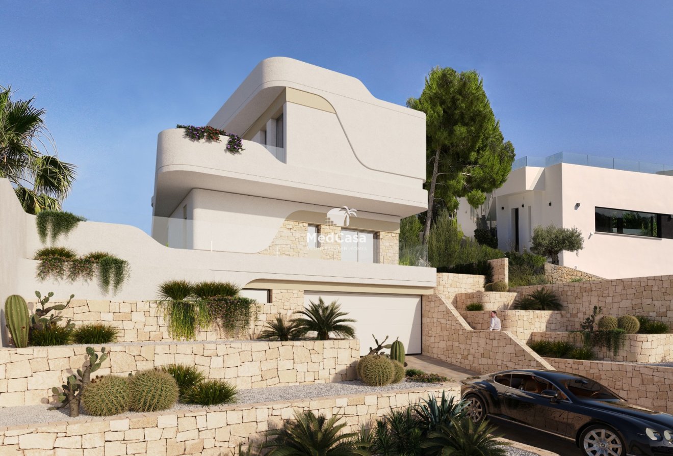 Obra nueva - Villa -
Moraira - El Tesoro