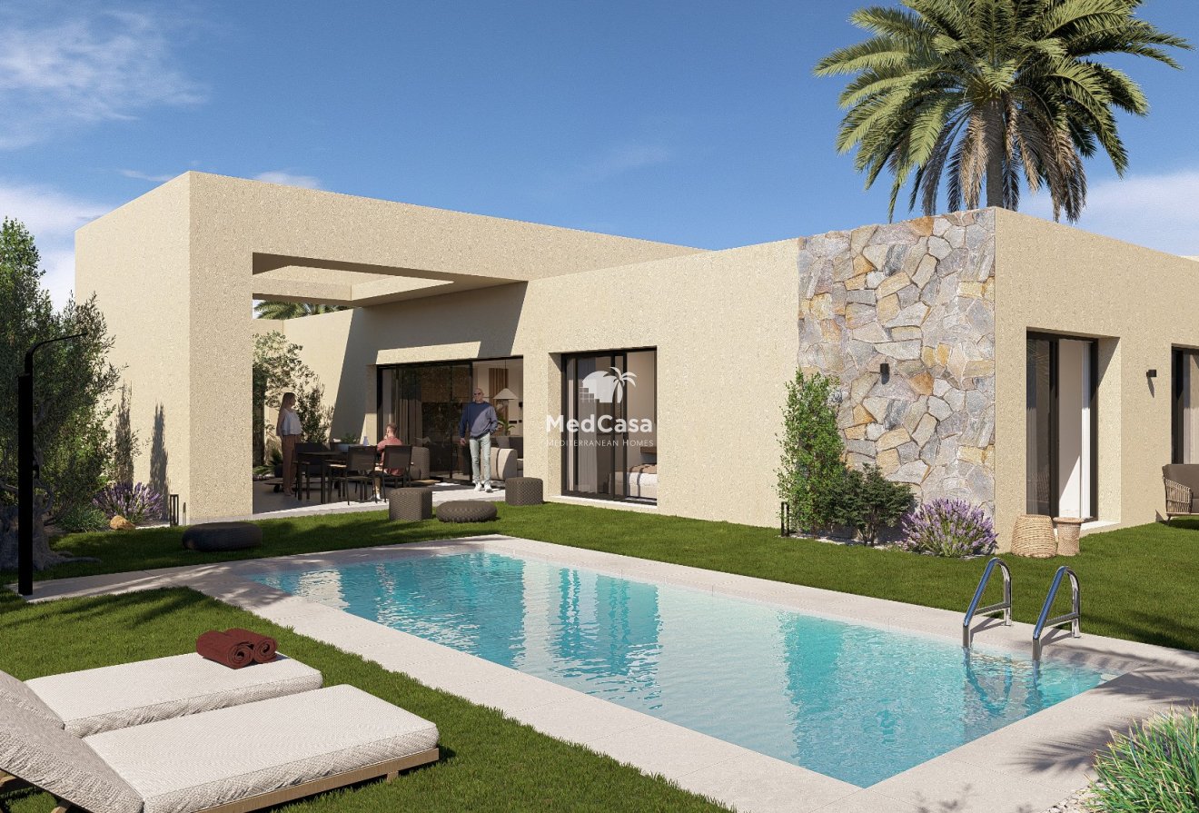 Obra nueva - Villa -
Golf Altaona