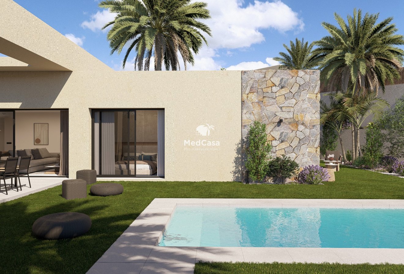 Obra nueva - Villa -
Golf Altaona