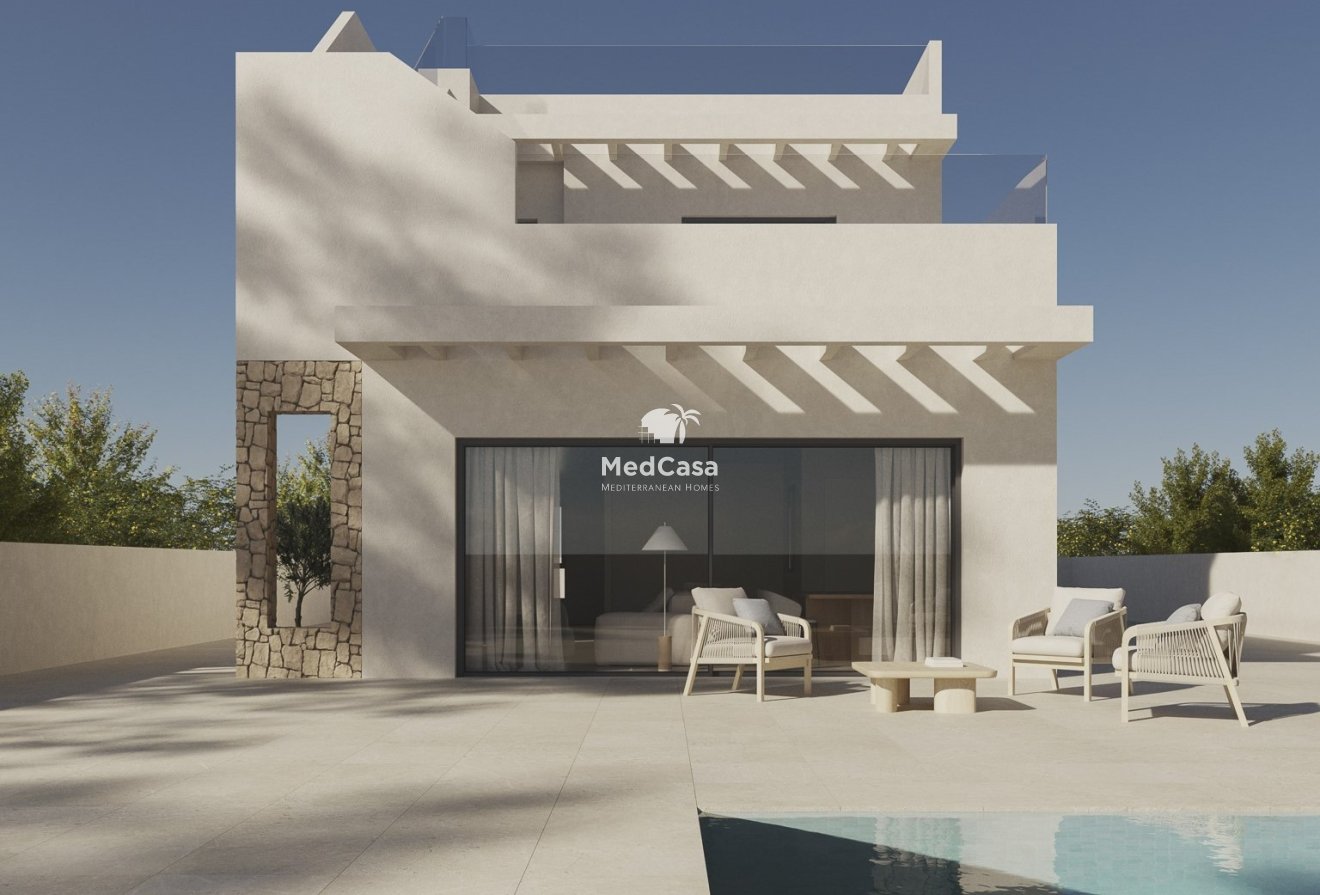 Obra nueva - Villa -
Polop de La Marina