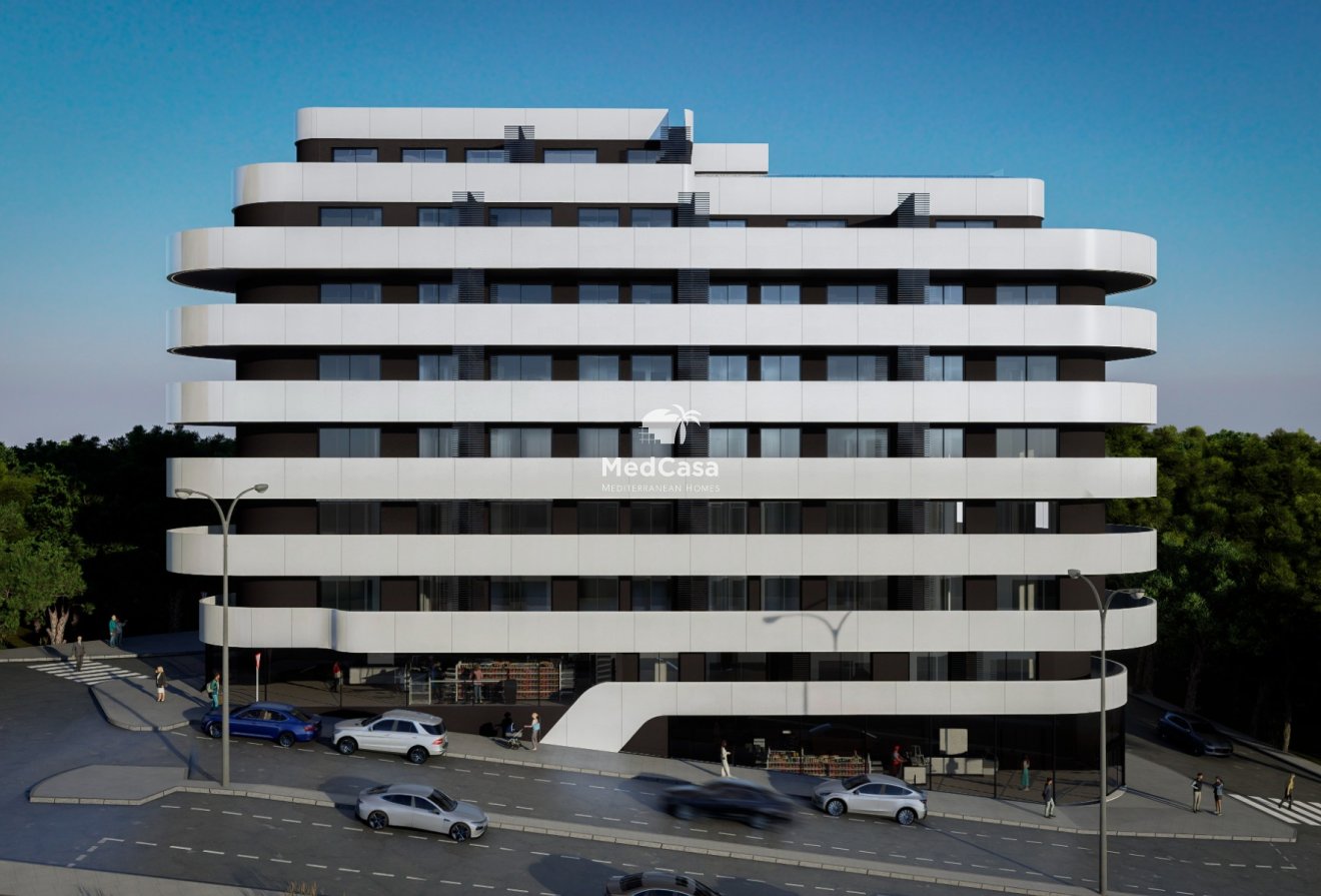 New Build - Apartment -
Calpe