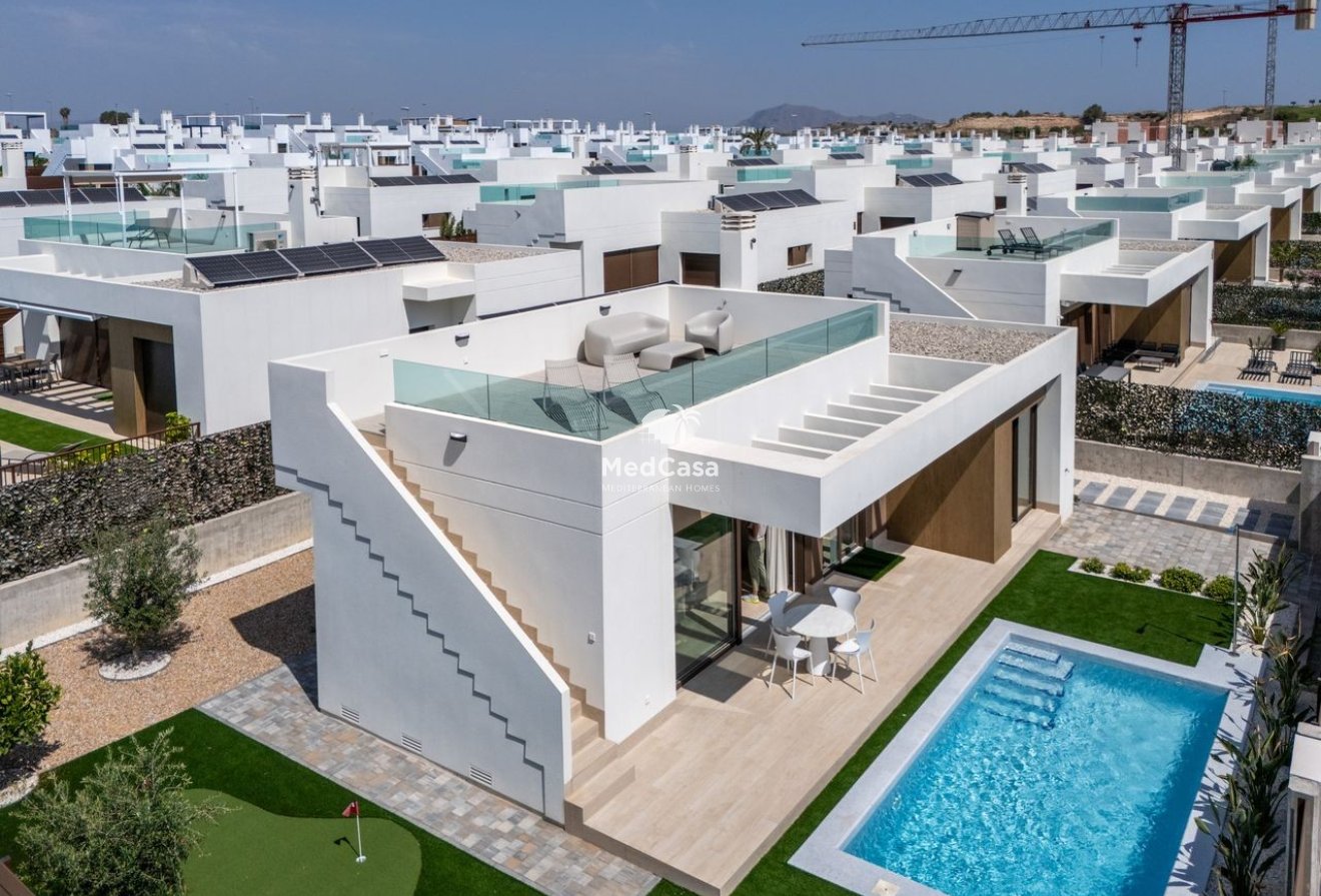 Obra nueva - Villa -
Golf Vistabella