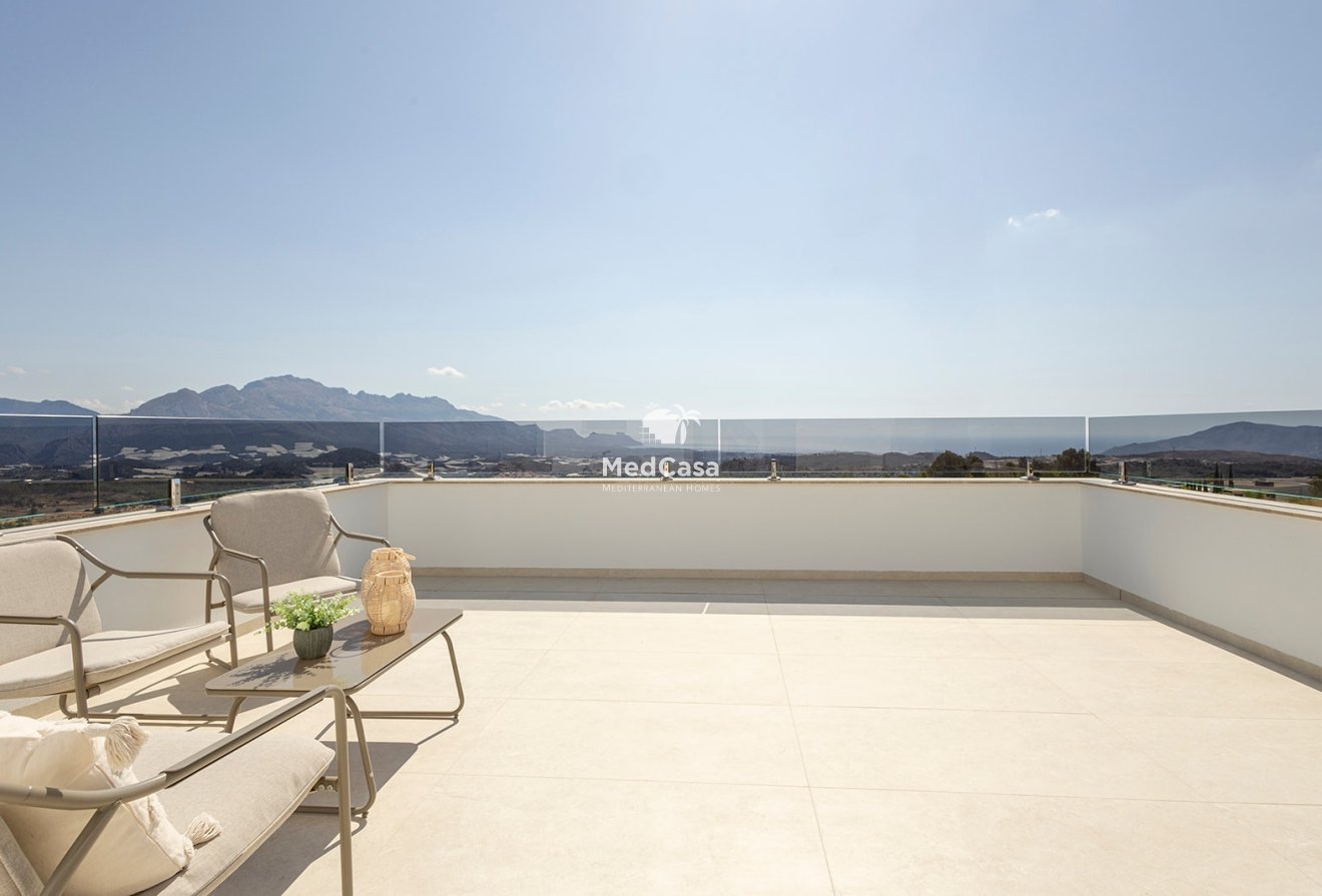 Obra nueva - Villa -
Polop de La Marina