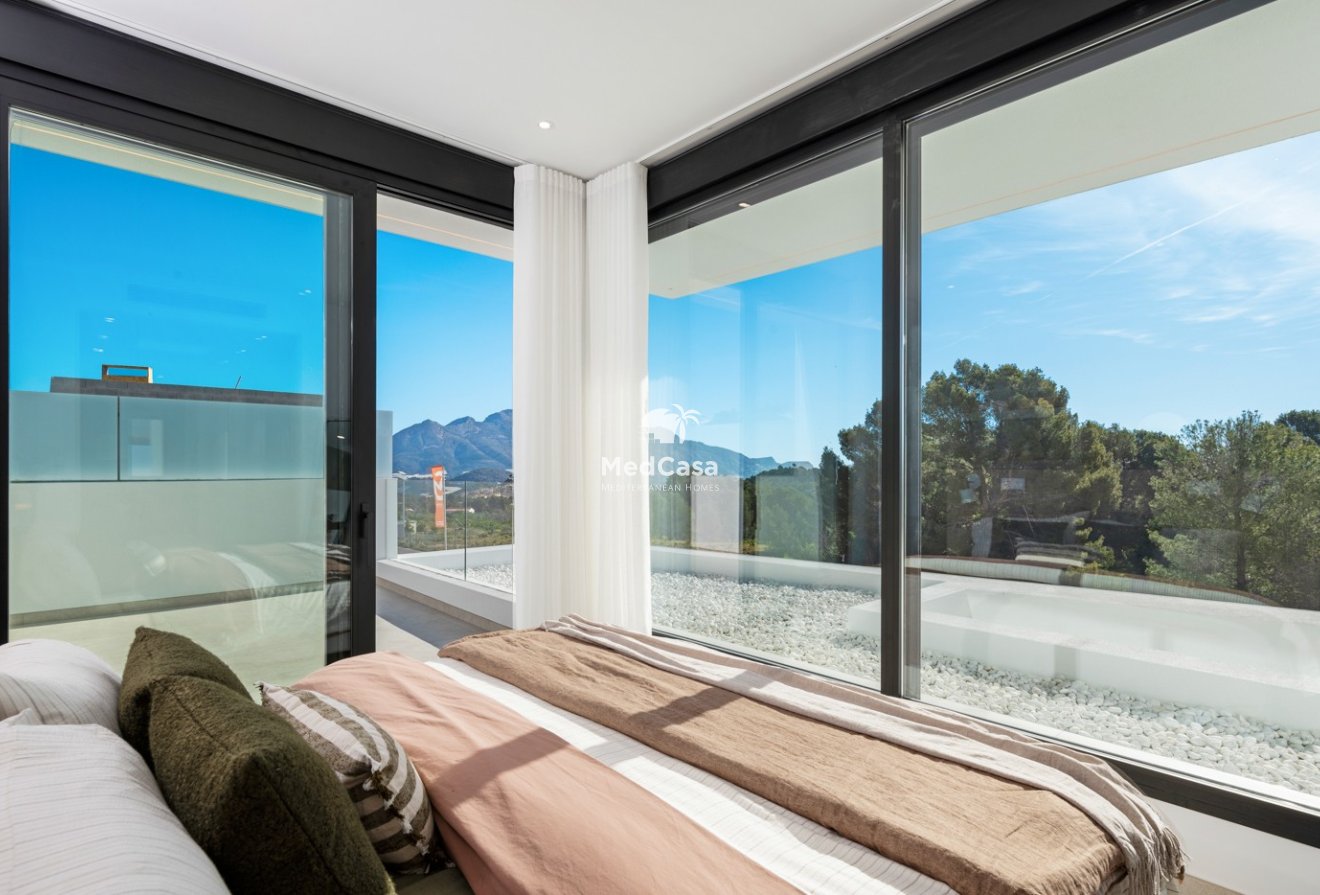 Obra nueva - Villa -
Polop de La Marina