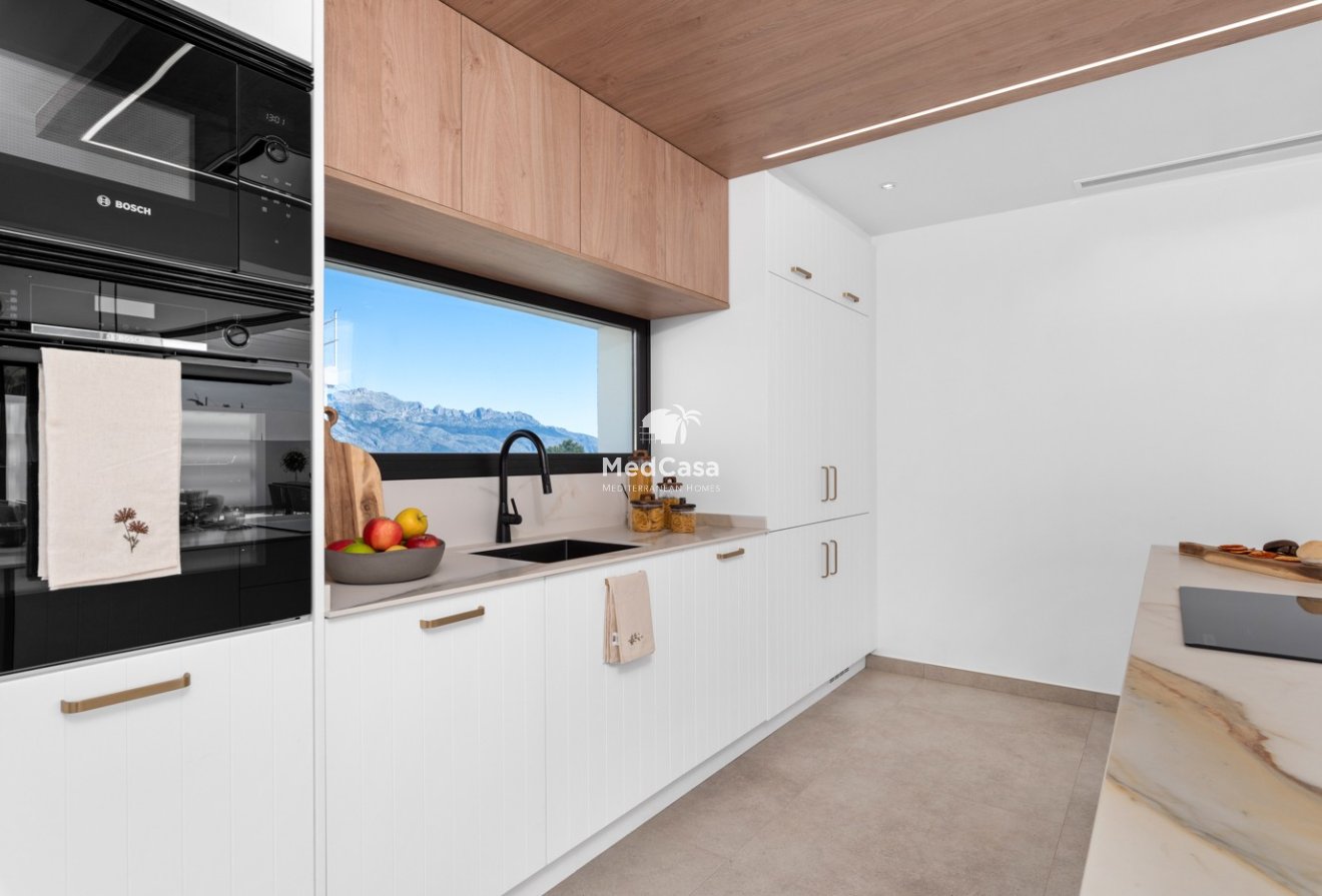 Obra nueva - Villa -
Polop de La Marina