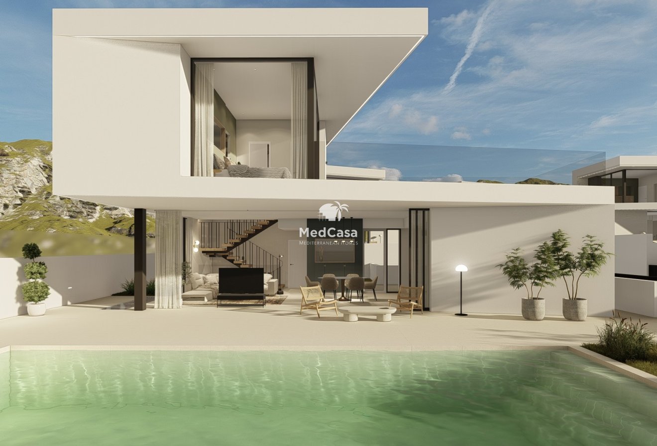 Obra nueva - Villa -
Polop de La Marina