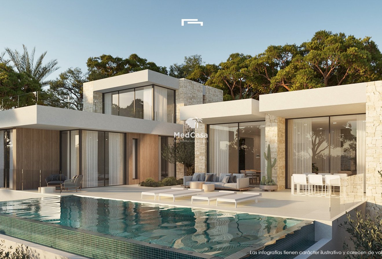 Obra nueva - Villa -
Benissa - San Jaime