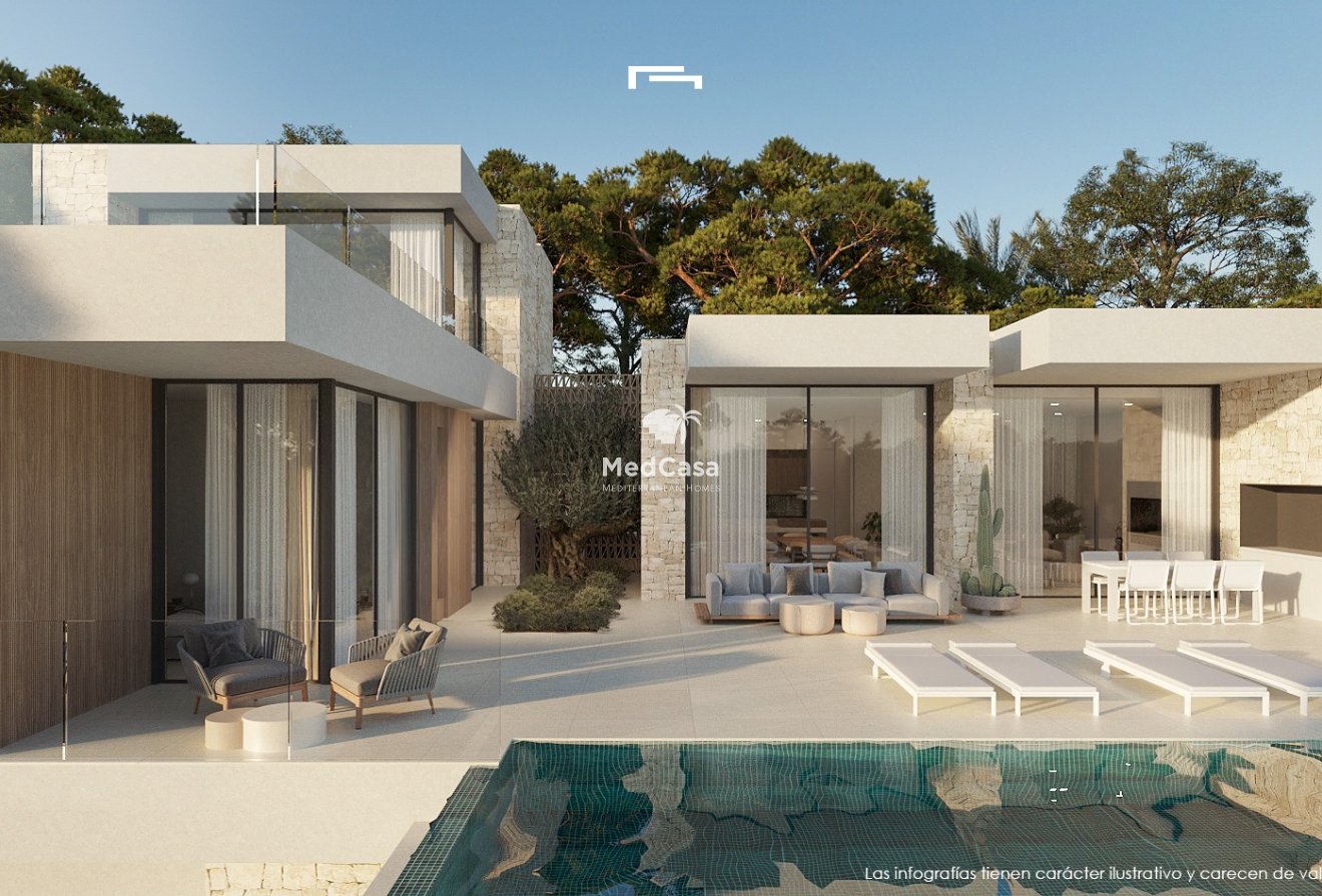 Obra nueva - Villa -
Benissa - San Jaime