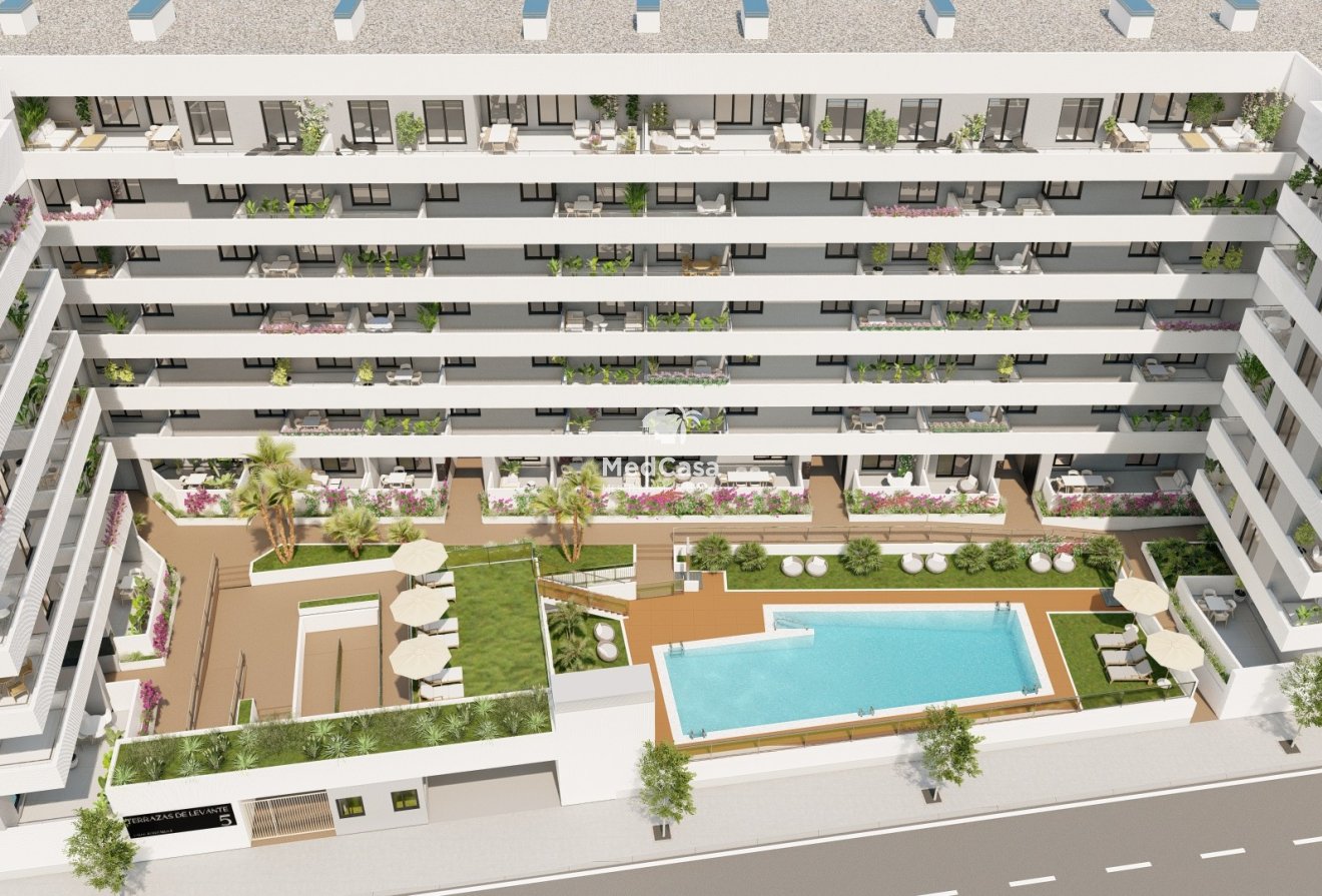 Obra nueva - Apartamento -
Aguilas