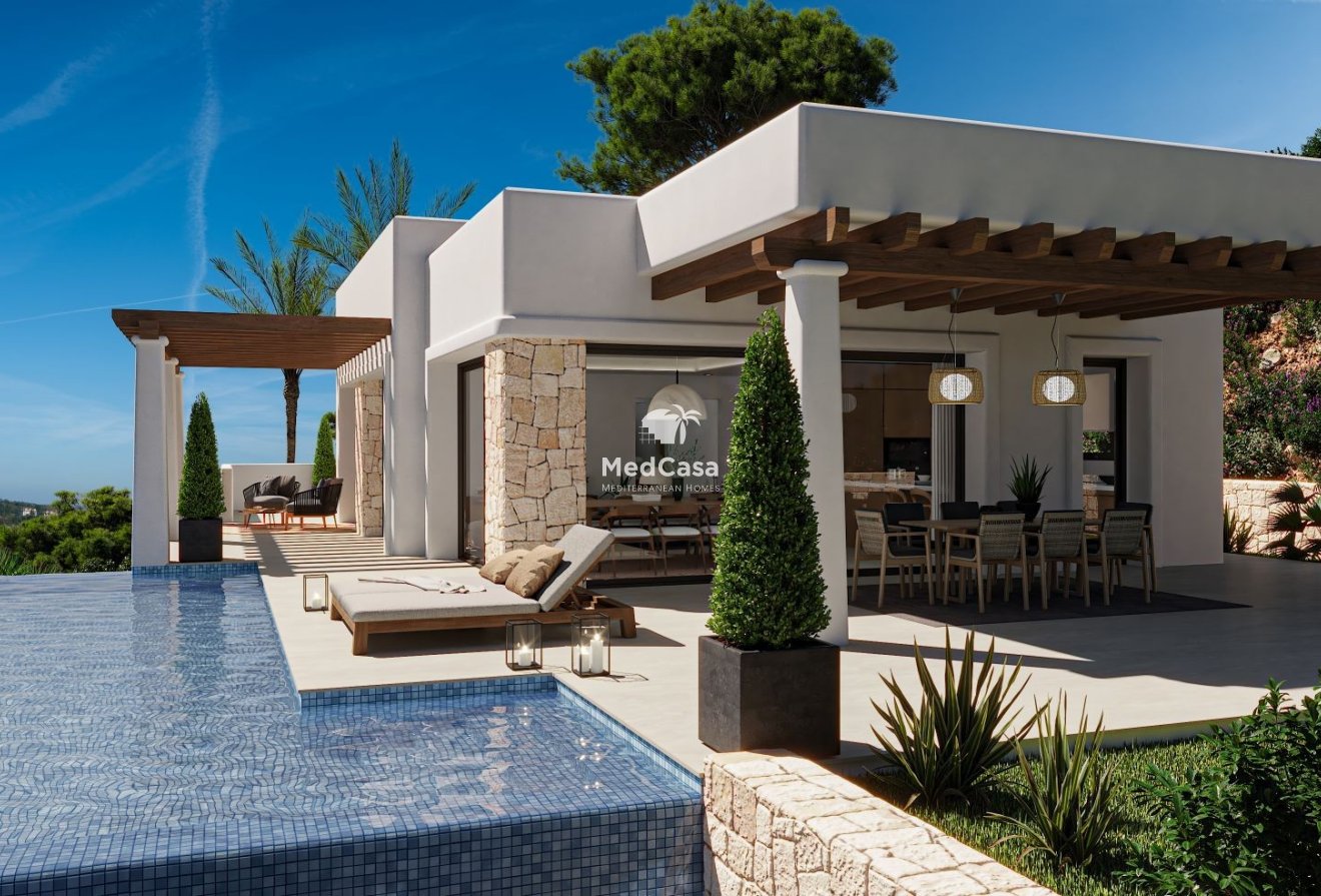 Obra nueva - Villa -
Benissa - San Jaime