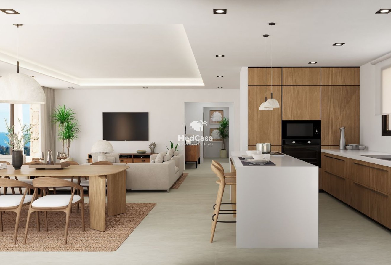 Obra nueva - Villa -
Benissa - San Jaime