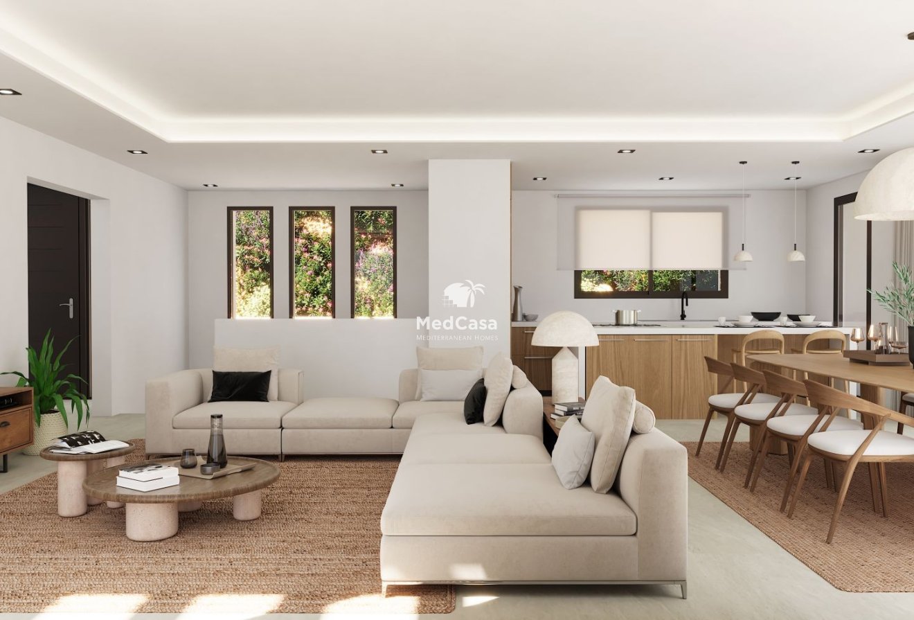 Obra nueva - Villa -
Benissa - San Jaime