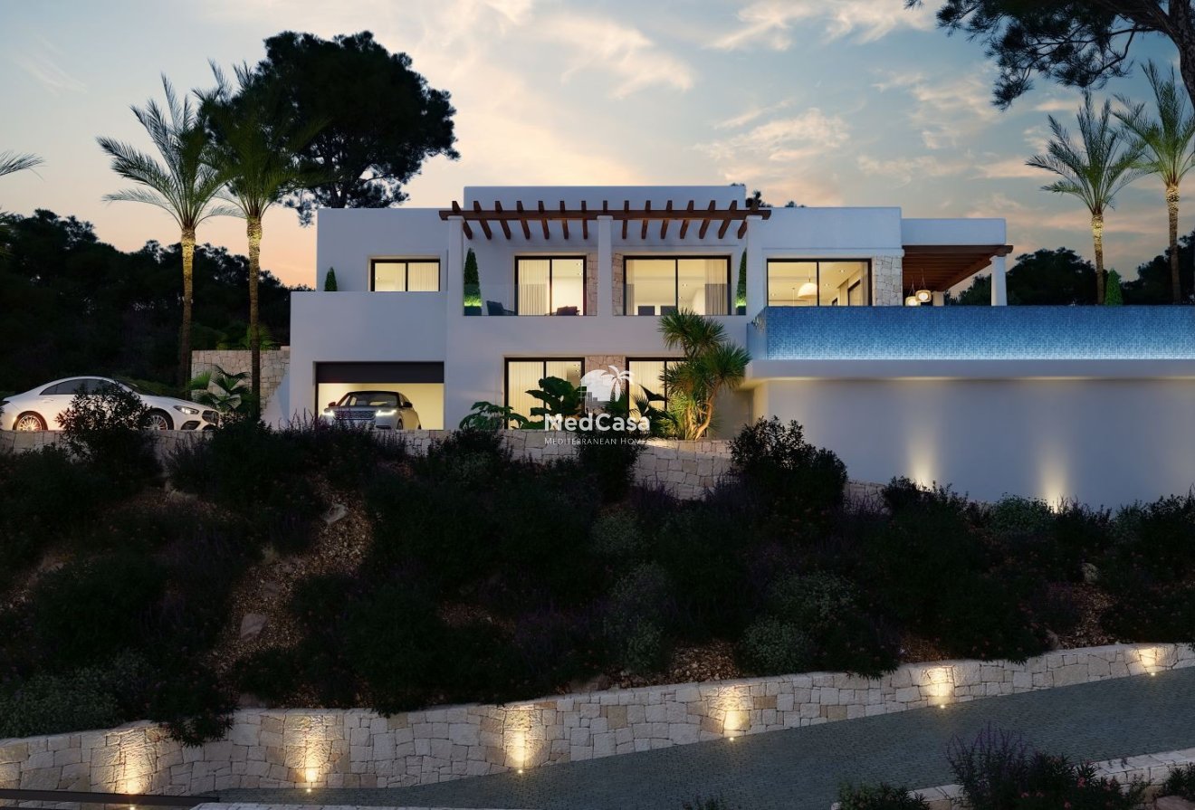 Obra nueva - Villa -
Benissa - San Jaime