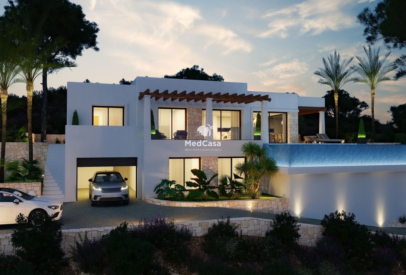 Obra nueva - Villa -
Benissa - San Jaime