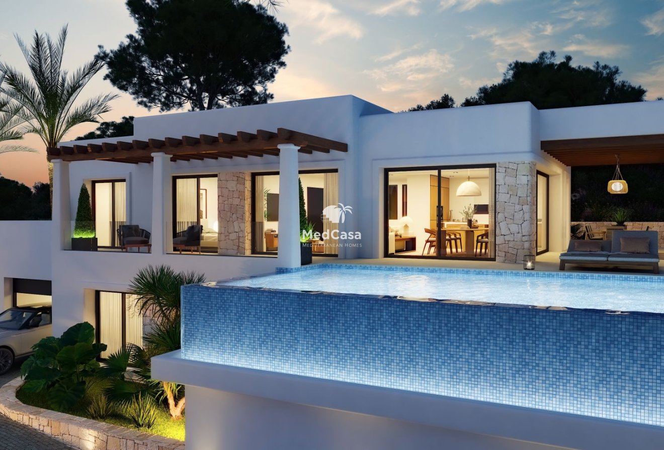 Obra nueva - Villa -
Benissa - San Jaime