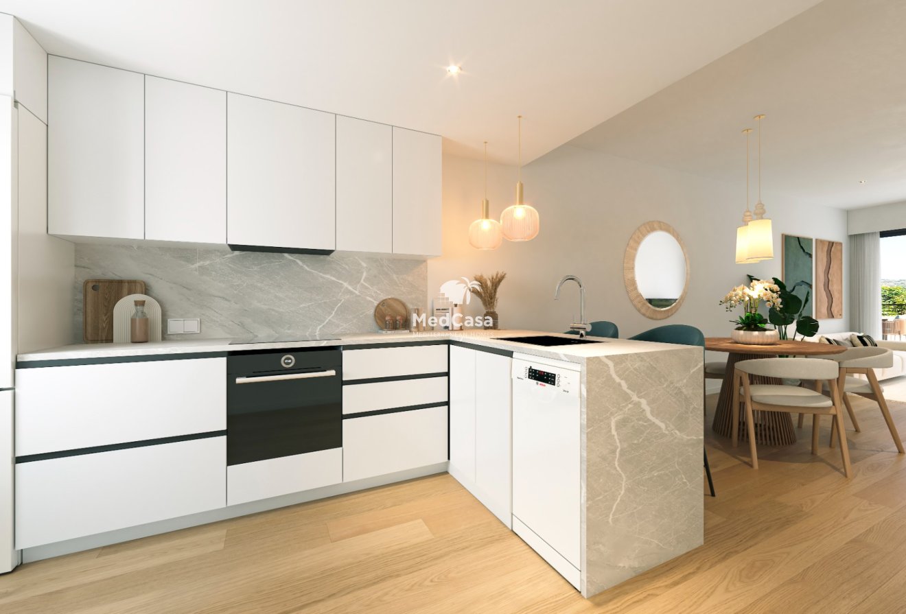 Obra nueva - Apartamento planta baja -
Alfas del Pí