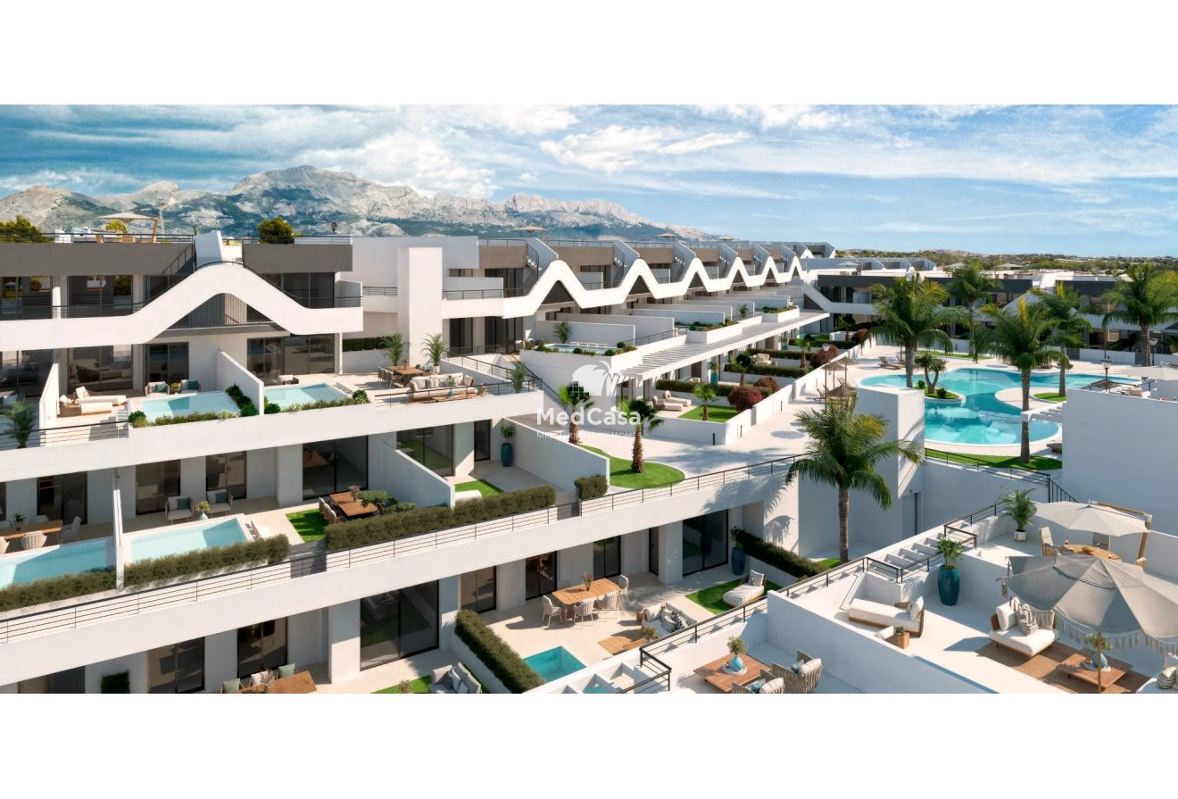 Obra nueva - Apartamento planta baja -
Alfas del Pí