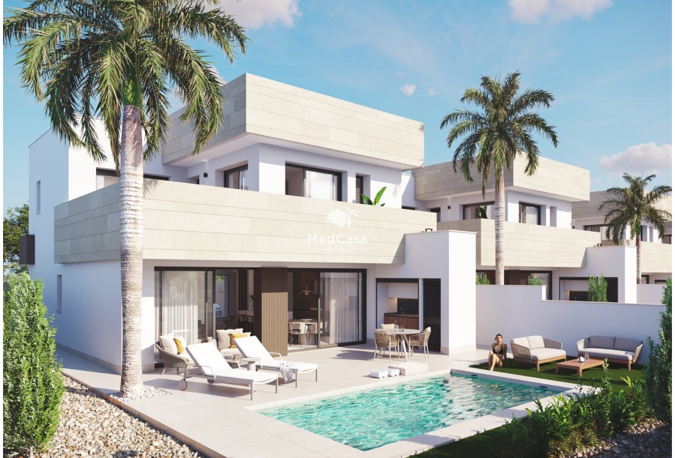 Obra nueva - Villa -
Santiago de la Ribera