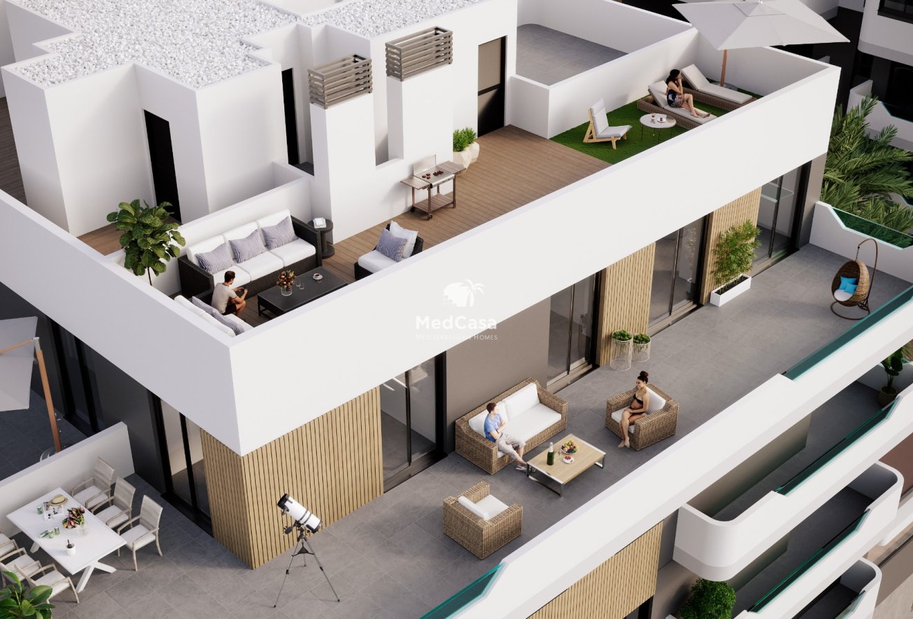 Obra nueva - Ático -
Santa Pola