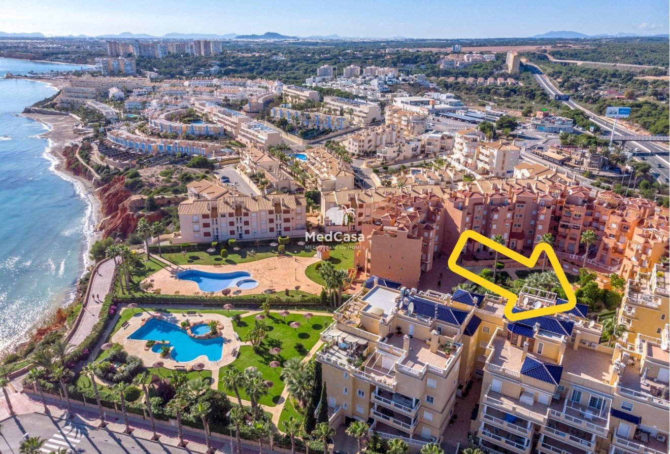 Wiederverkauf - Penthousewohnung -
Orihuela Costa - Aguamarina