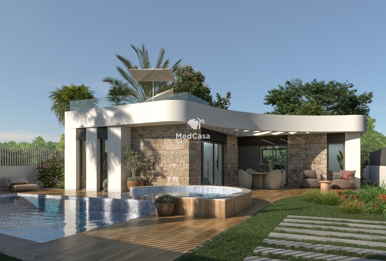 Obra nueva - Villa -
Los Montesinos