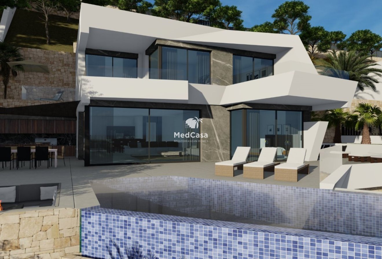 Obra nueva - Villa -
Calpe