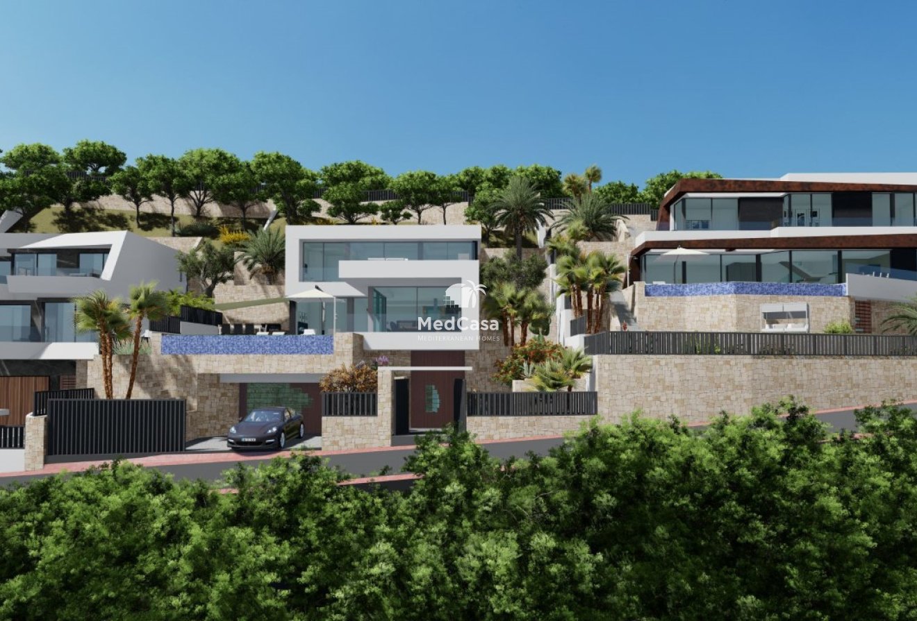 Obra nueva - Villa -
Calpe