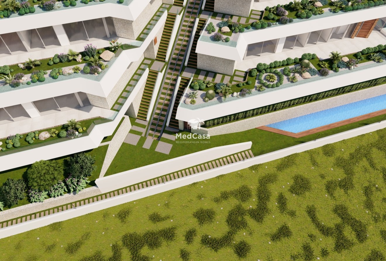 Obra nueva - Apartamento -
Pueblo Mascarat