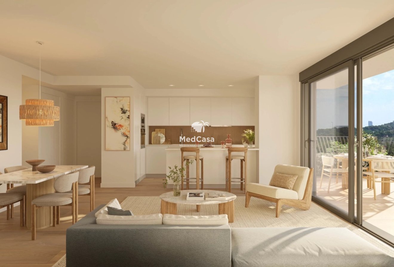 Neubau - Erdgeschosswohnung -
Villajoyosa - La Vila Joiosa