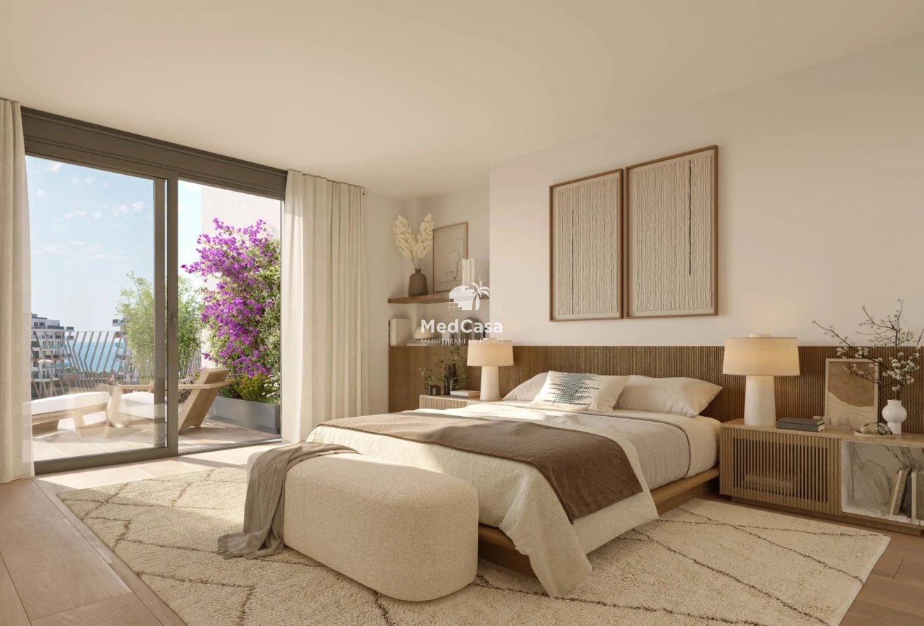 Neubau - Erdgeschosswohnung -
Villajoyosa - La Vila Joiosa