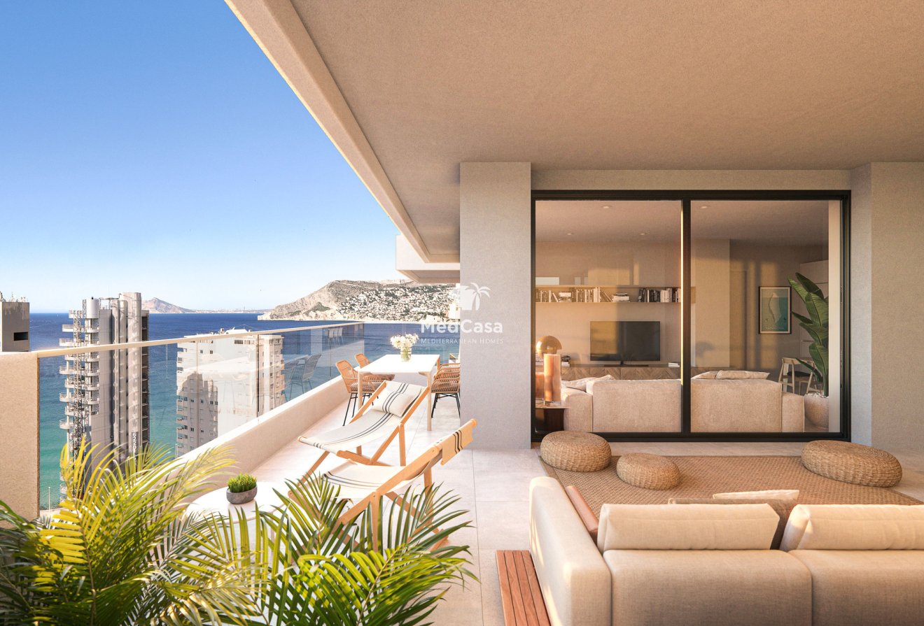 Obra nueva - Ático -
Calpe