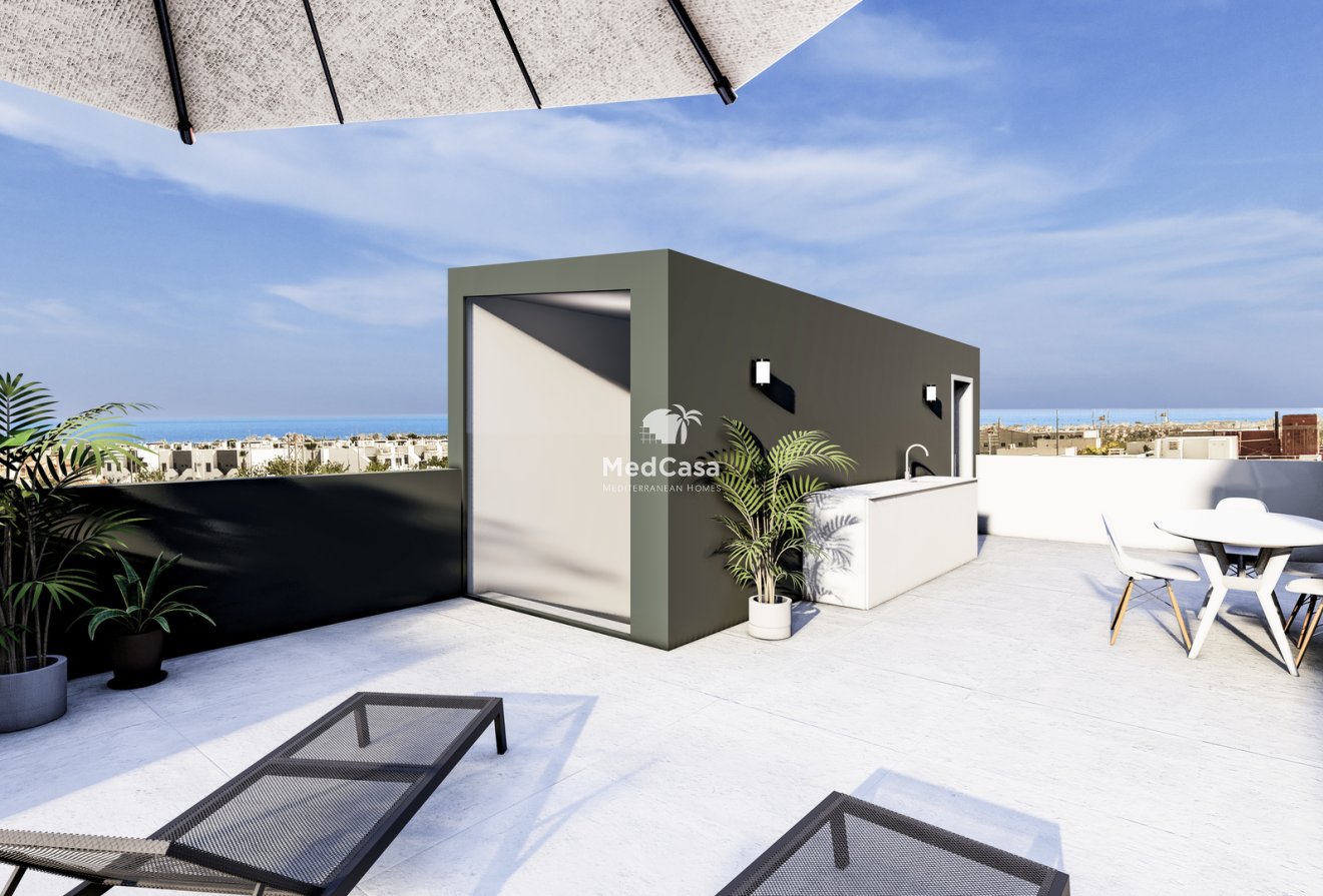 Obra nueva - Adosado -
Pilar de la Horadada