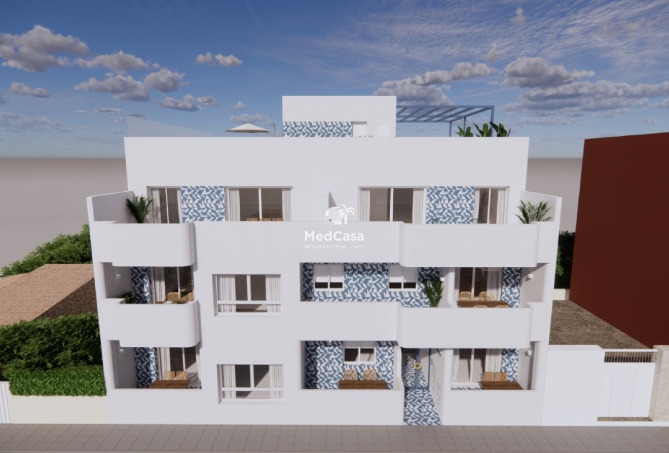 Obra nueva - Apartamento planta baja -
Torre de la Horadada
