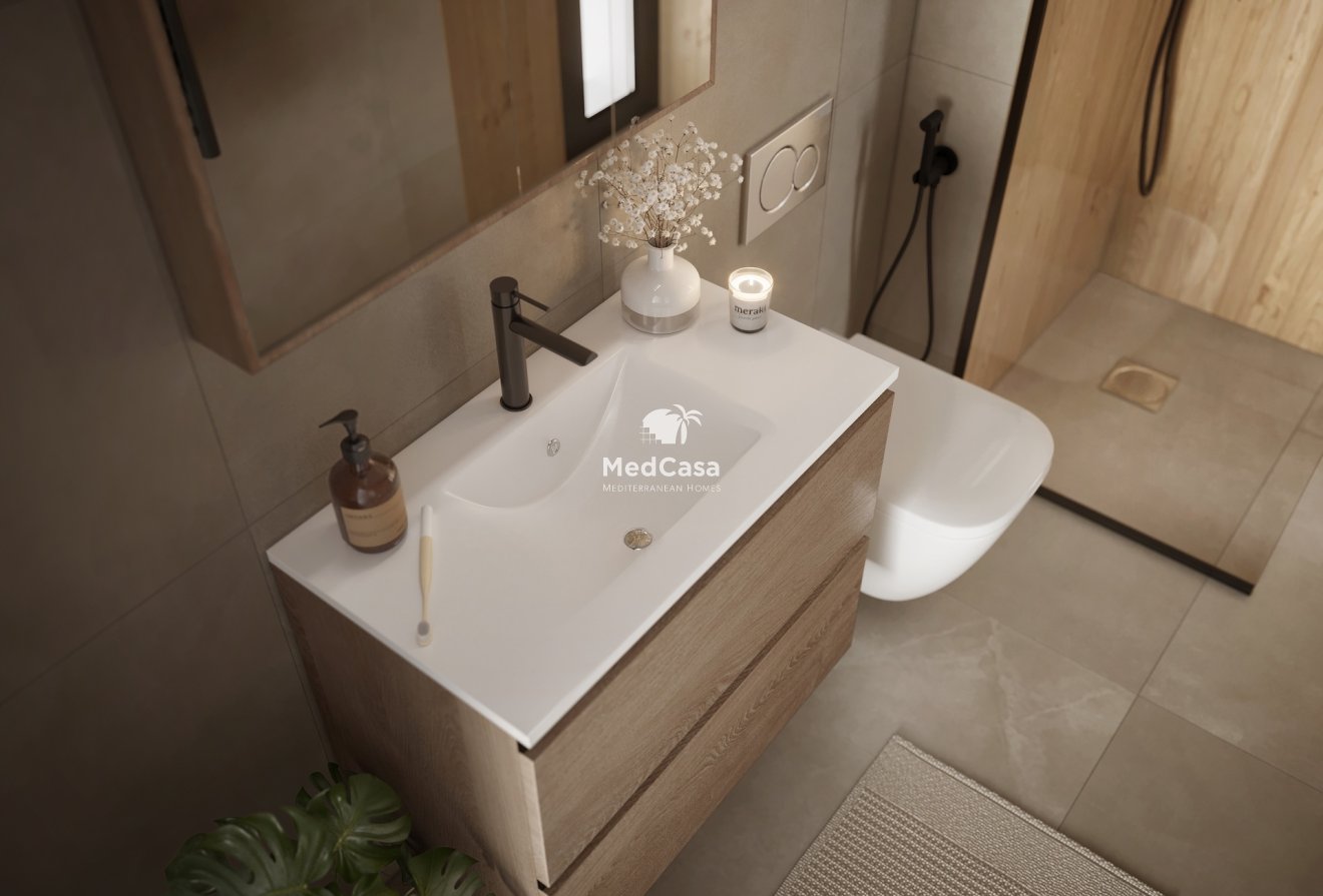 Obra nueva - Apartamento planta baja -
Torrevieja