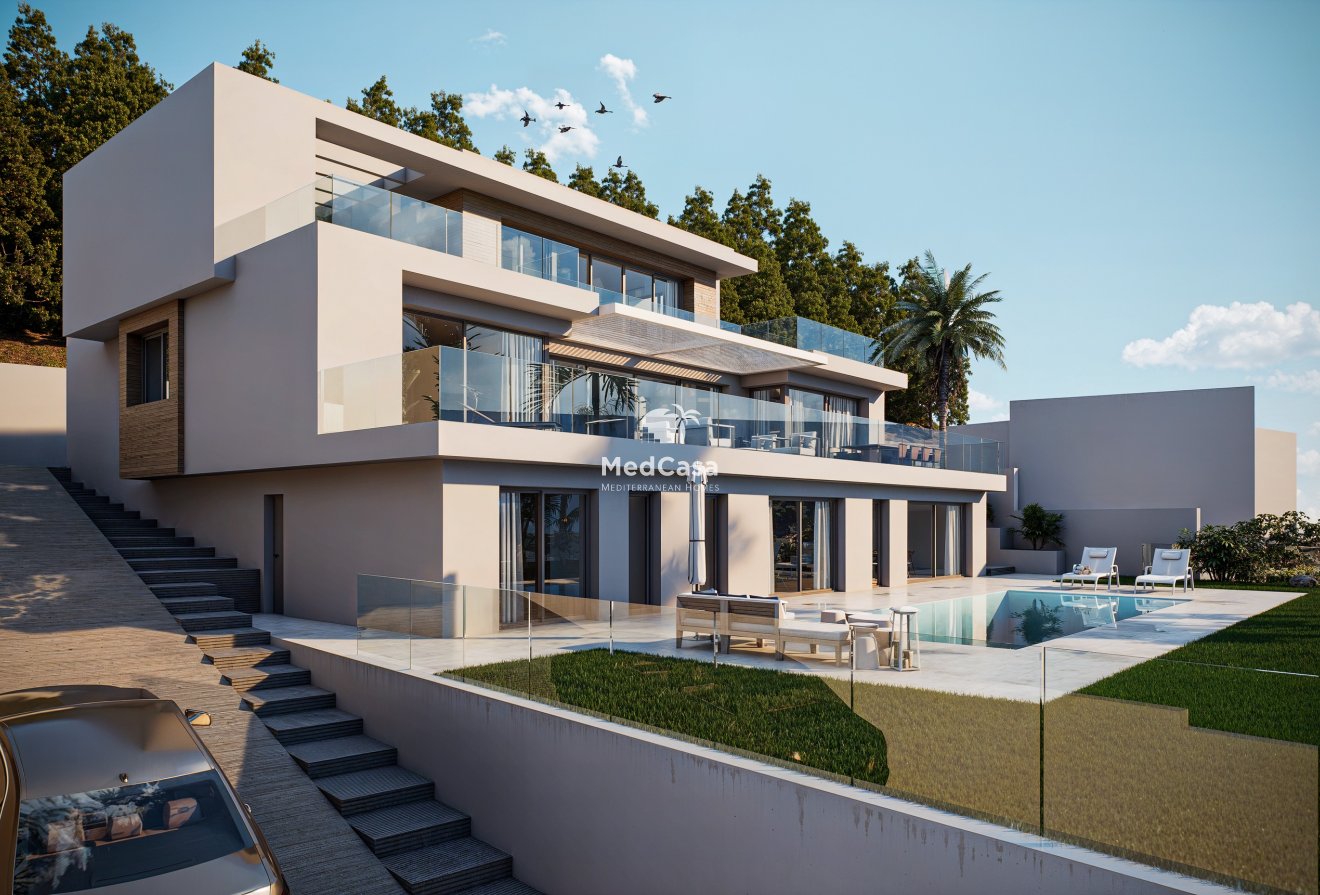 Obra nueva - Villa -
Altea