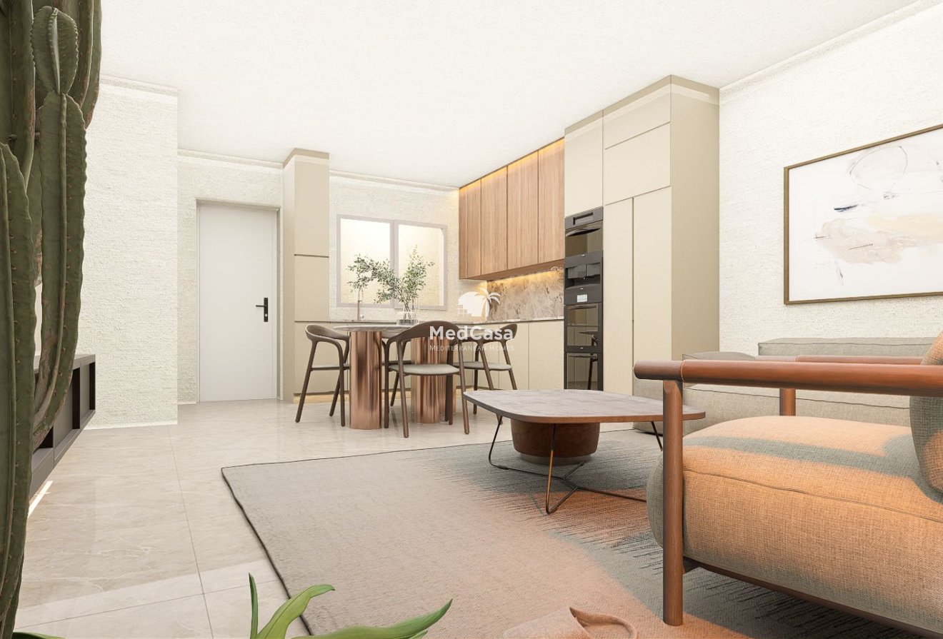 Obra nueva - Apartamento planta baja -
Pilar de la Horadada