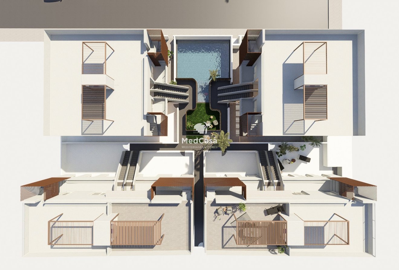 Obra nueva - Apartamento planta baja -
Pilar de la Horadada